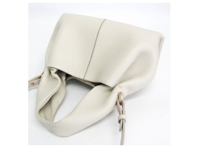 Borsa POLÈNE Numéro Neuf Mini Bianco sporco - vista 8