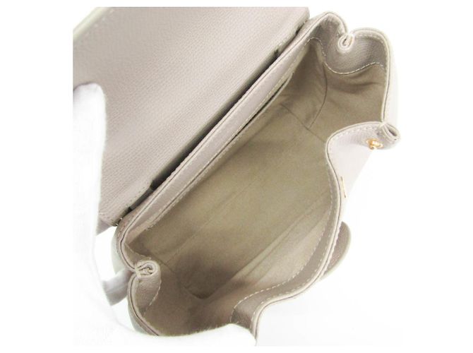 Borsa a tracolla in pelle da donna POLÈNE Numéro Un Nano Grigio - vista 4