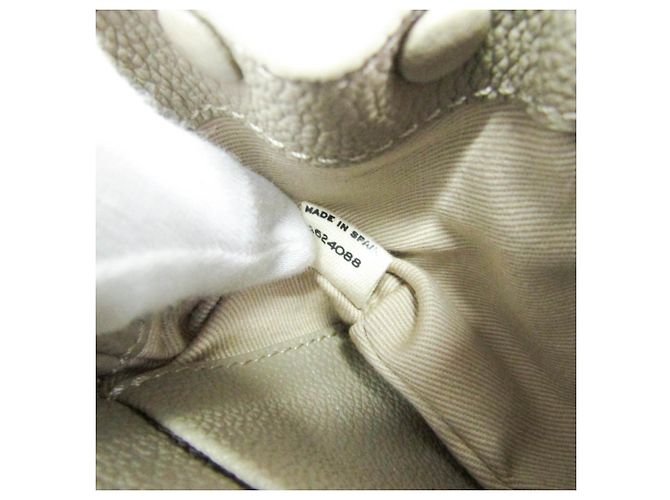 POLÈNE Numéro Un Micro Pochette in pelle da donna Grigio - vista 16