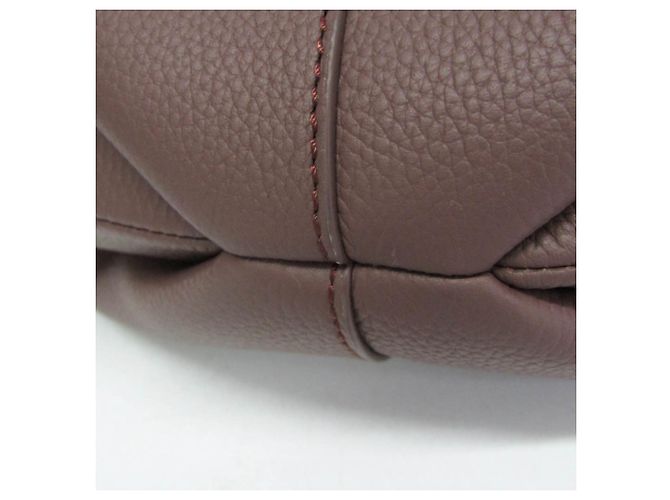 Bolsa de mão/Bolsa de ombro em couro POLÈNE Béri para mulher Marrom - vista 10
