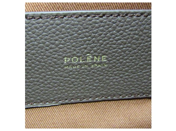 Bolsa de mão/Bolsa de ombro em couro POLÈNE Béri para mulher Marrom - vista 11