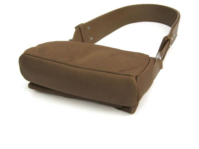 Borsa Ami Paris Marcel Lunchbox Bag Marrone - vista 3