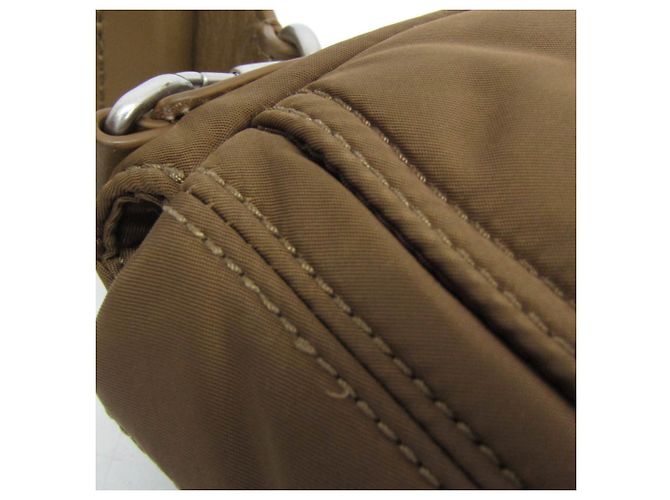 Borsa Ami Paris Marcel Lunchbox Bag Marrone - vista 9
