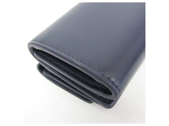 Cartera de piel tri-fold Salvatore Ferragamo Azul marino - vista 6