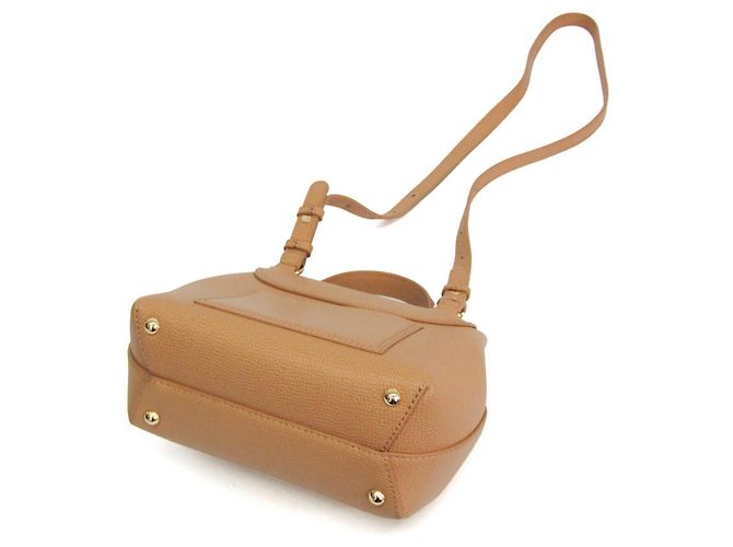 Borsa a tracolla in pelle da donna POLÈNE Numéro Un Nano Beige - vista 2