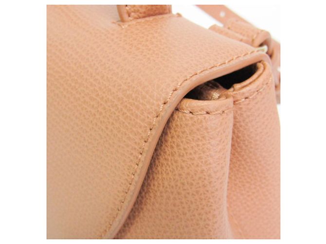 Borsa a tracolla in pelle da donna POLÈNE Numéro Un Nano Beige - vista 6