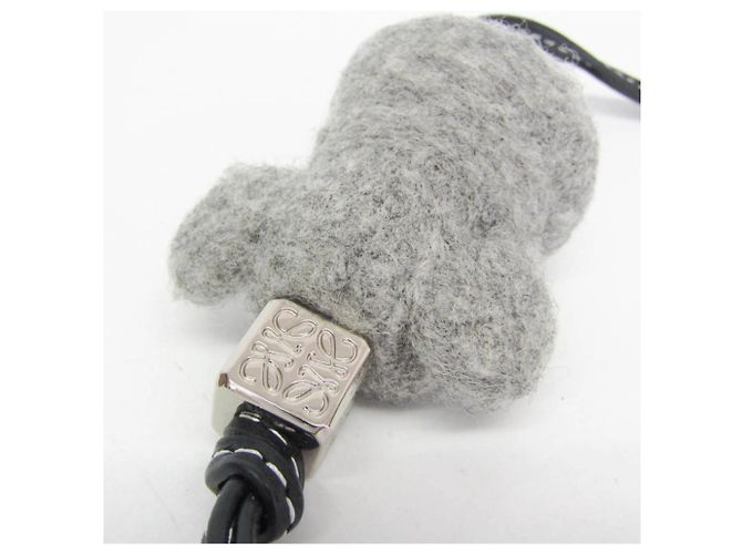 Charm in pelle per borsa Loewe - Koala Charm Marrone Nero - vista 5