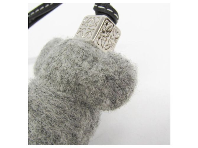 Charm in pelle per borsa Loewe - Koala Charm Marrone Nero - vista 8
