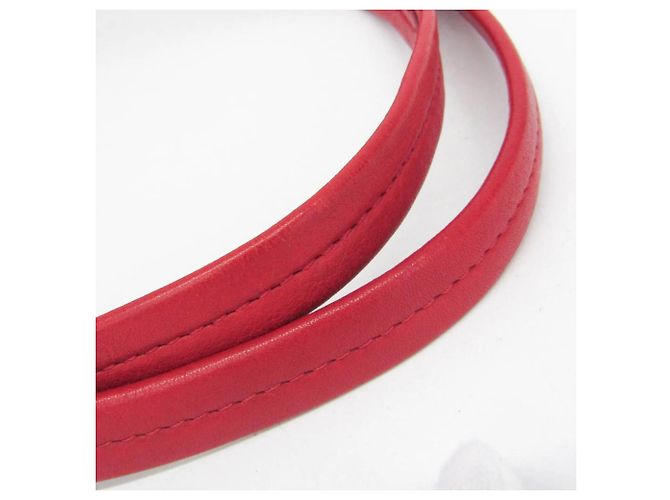 Borsa a tracolla in pelle The Row PARK TOTE THREE Rosso - vista 11