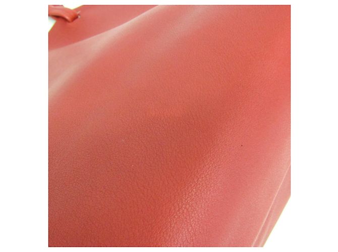 Borsa a tracolla in pelle The Row PARK TOTE THREE Rosso - vista 5