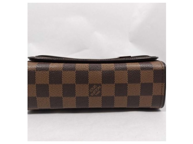 Borsa a tracolla Louis Vuitton Tribeca Mini Marrone Damier ebene - vista 5