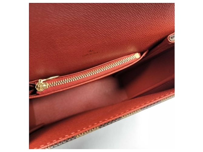 Borsa a tracolla Louis Vuitton Tribeca Mini Marrone Damier ebene - vista 8