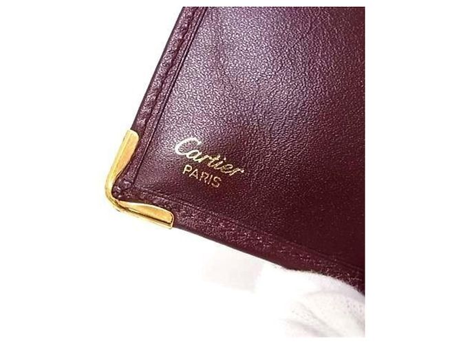 Cartera Cartier Bi-fold en Bordeaux Burdeos - vista 6