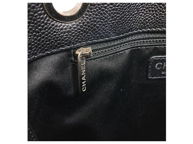 Borsa Tote 2-Way Chanel Matelassé Coco Mark Chain Nero - vista 10