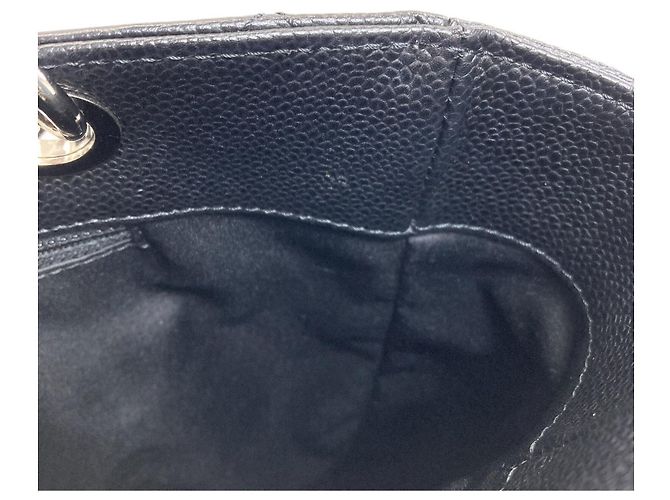 Borsa Tote 2-Way Chanel Matelassé Coco Mark Chain Nero - vista 11