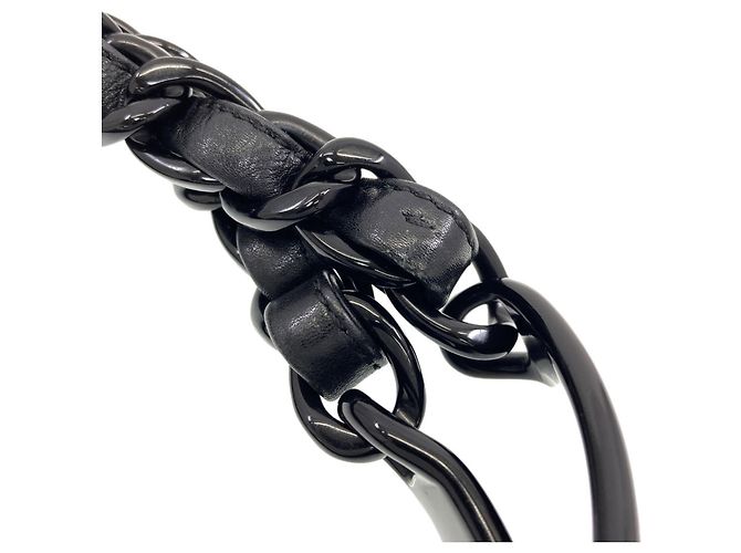 Borsa Tote Chanel Coco Mark Nero - vista 13