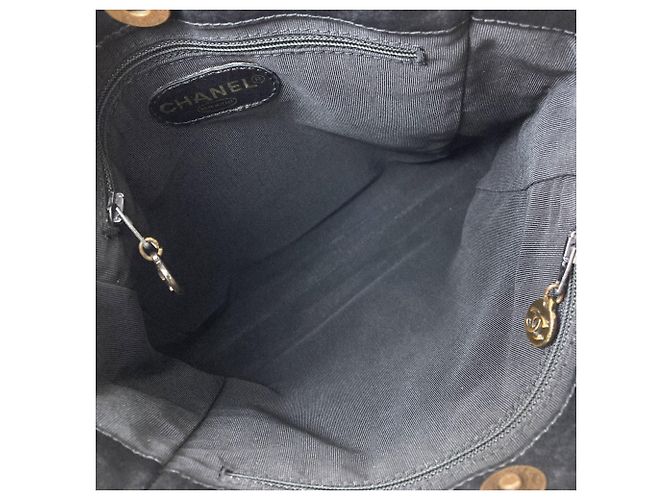 Borsa Tote Chanel Coco Mark Nero - vista 5