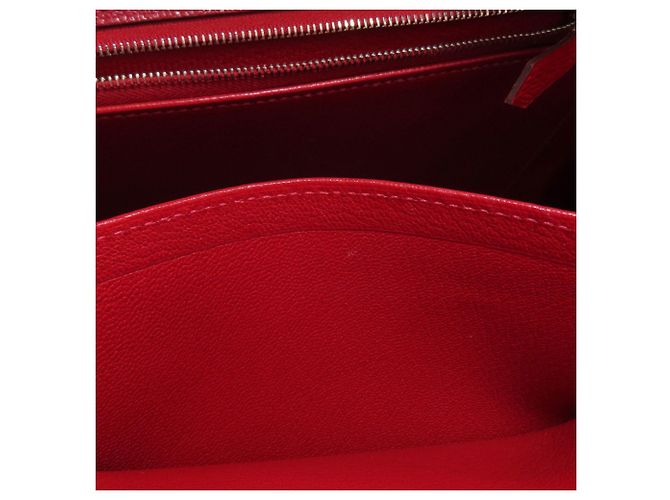 Hermès Borsa a mano Hermes Birkin 30 Rosso - vista 10