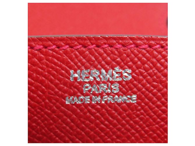 Hermès Borsa a mano Hermes Birkin 30 Rosso - vista 6