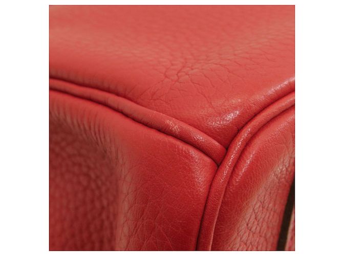 Hermès Borsa a mano Hermes Birkin 30 Rosso - vista 18