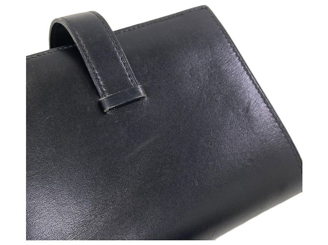 Hermès Portafoglio bi-fold Hermes Bearn Compact Nero - vista 13
