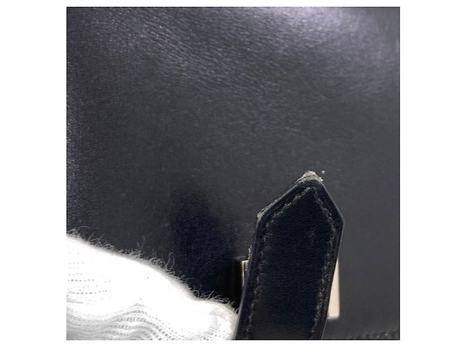 Hermès Portafoglio bi-fold Hermes Bearn Compact Nero - vista 14
