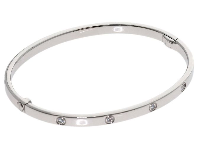 Bracciale Cartier Love in oro bianco 18K D'oro - vista 2