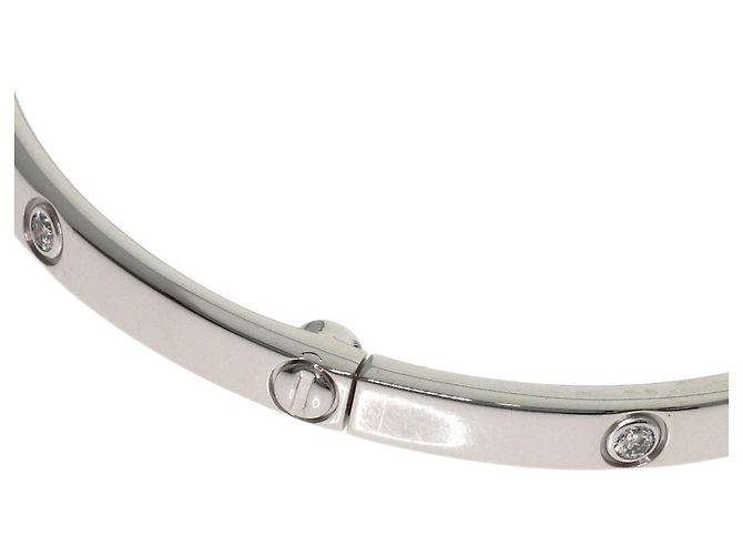 Bracciale Cartier Love in oro bianco 18K D'oro - vista 6
