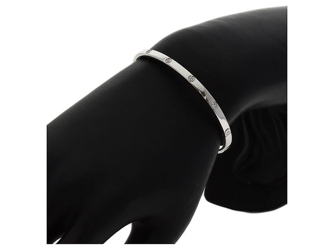 Bracciale Cartier Love in oro bianco 18K D'oro - vista 9