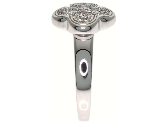 Anello Pure Alhambra Small Model Diamanti Van Cleef & Arpels D'oro - vista 3