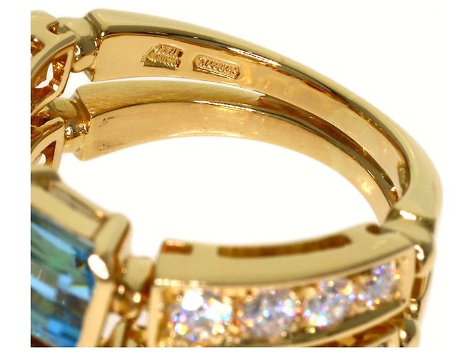 Bulgari Anello Bvlgari Allegra Multi-Stone Diamond D'oro - vista 6