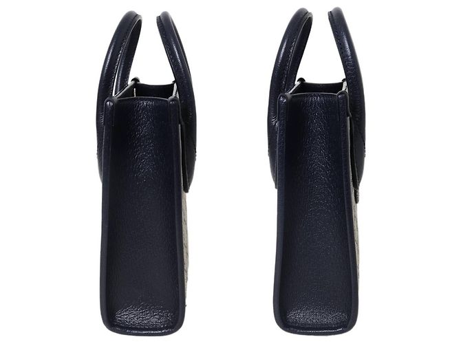 Gucci 2-Way Schultertasche in Beige und Schwarz - Ansicht 3