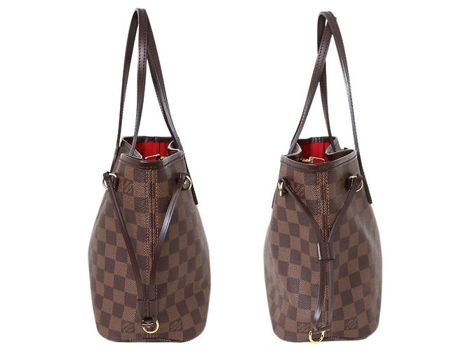Borsa Tote Louis Vuitton Neverfull PM Damier ebene - vista 4