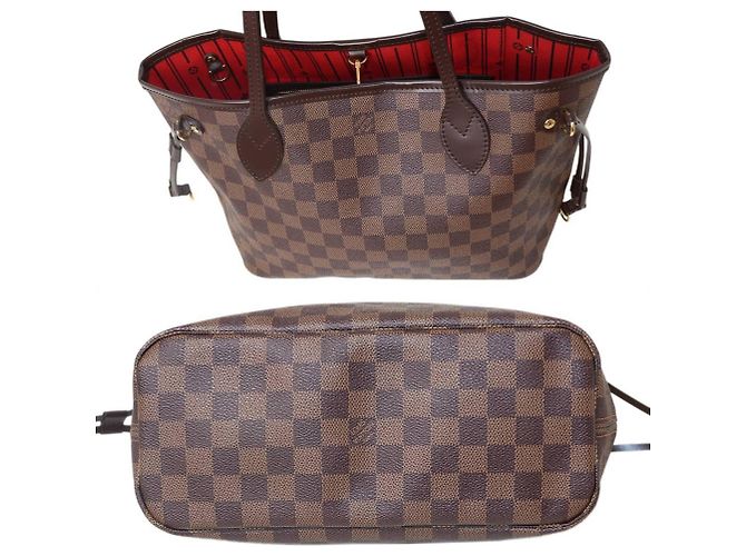 Borsa Tote Louis Vuitton Neverfull PM Damier ebene - vista 5