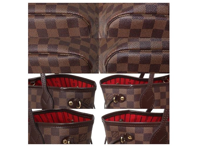 Borsa Tote Louis Vuitton Neverfull PM Damier ebene - vista 6