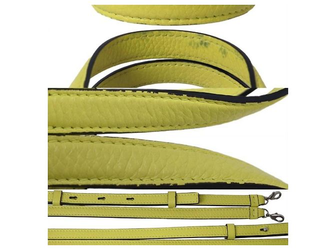 Borsa a spalla e Tote 2 vie Salvatore Ferragamo Giallo Limone D'oro - vista 7
