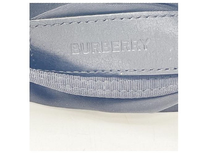Borsa a tracolla Burberry in nylon Nero - vista 9
