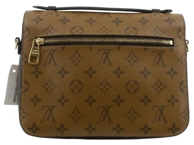 Borsa Louis Vuitton Pochette Metis MM Marrone - vista 2