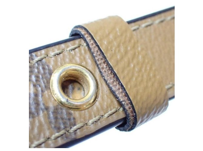 Borsa Louis Vuitton Pochette Metis MM Marrone - vista 9