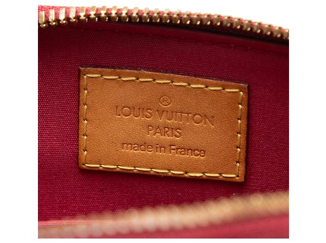 Louis Vuitton Pink Monogram Vernis Alma BB Rosa - vista 5