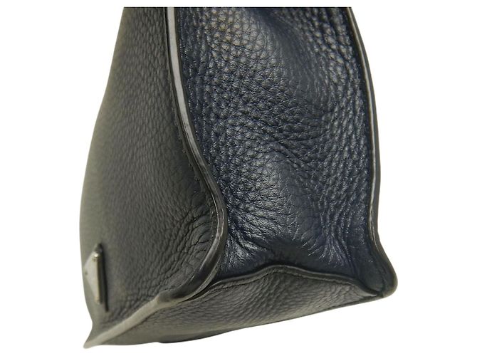 Clutch da polso Prada Blue Vitello City Blu navy - Ansicht 20