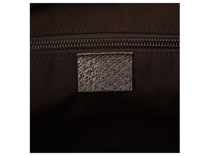 Borsa a tracolla Gucci in tela GG beige - vista 5