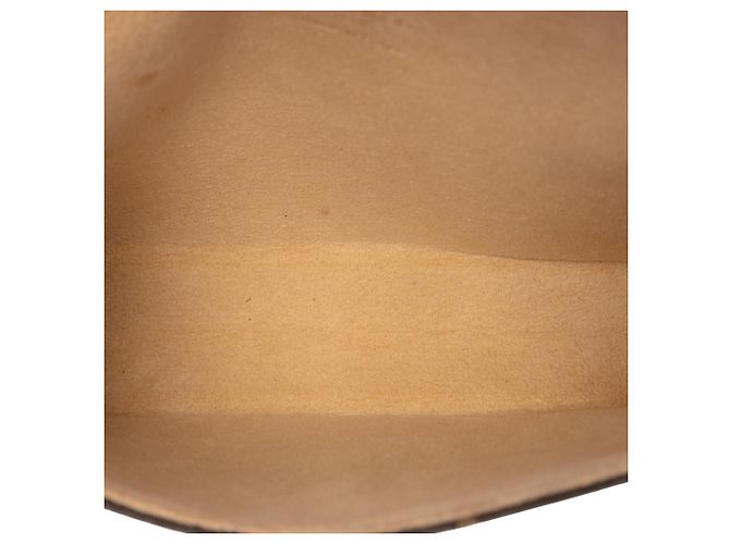 Louis Vuitton Brown Monogram Pochette Florentine Marrone - vista 4