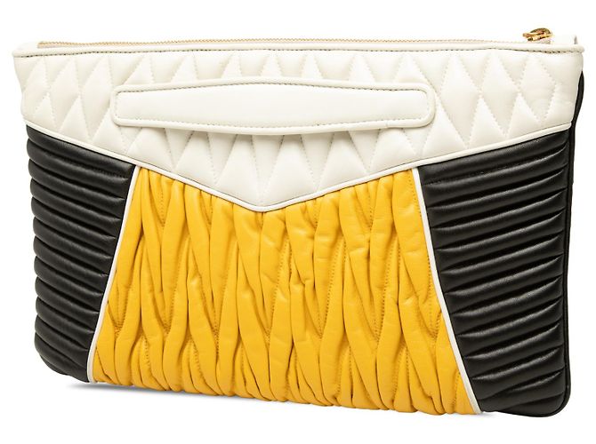 Clutch Biker de Nappa Multi Miu Miu Multicolor - vista 2