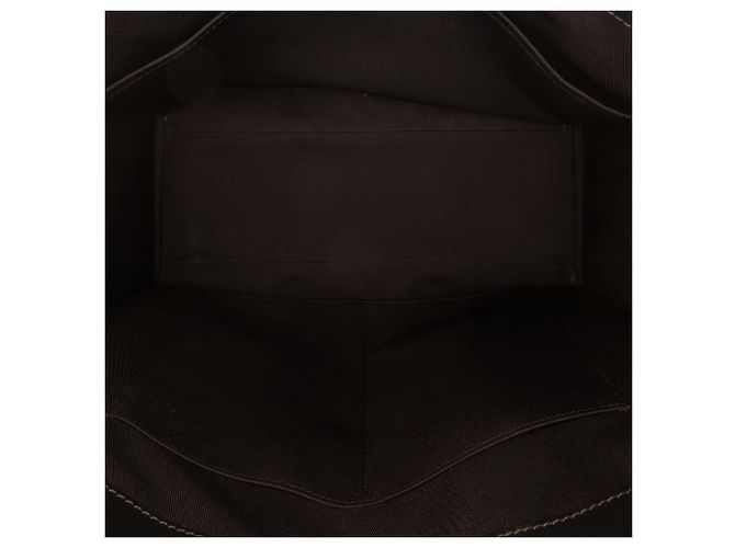Louis Vuitton Black Monogram Taurillon Sac Plat 24H Nero - vista 4