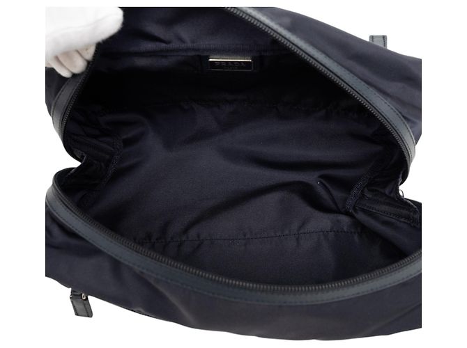 Prada Tessuto Pouch Blau Marineblau - Ansicht 4