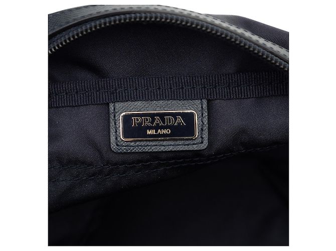 Prada Tessuto Pouch Blau Marineblau - Ansicht 5