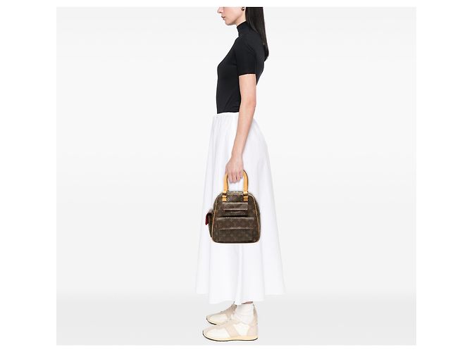 Louis Vuitton Brown Monogram Excentri Cite Marrone - vista 6