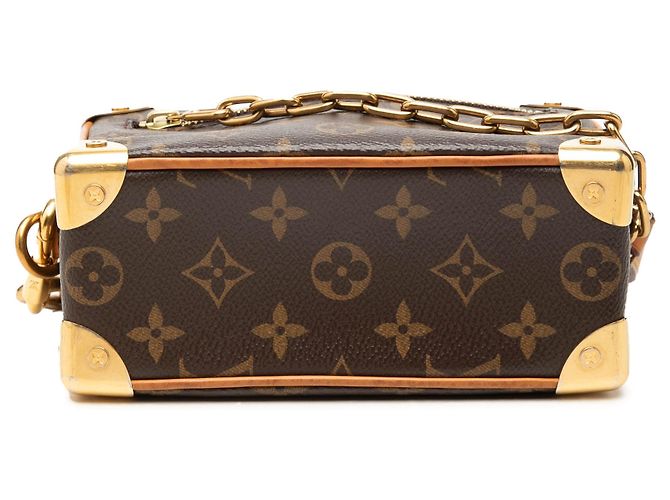 Louis Vuitton Brown Monogram Legacy Mini Soft Trunk Marrone - vista 3