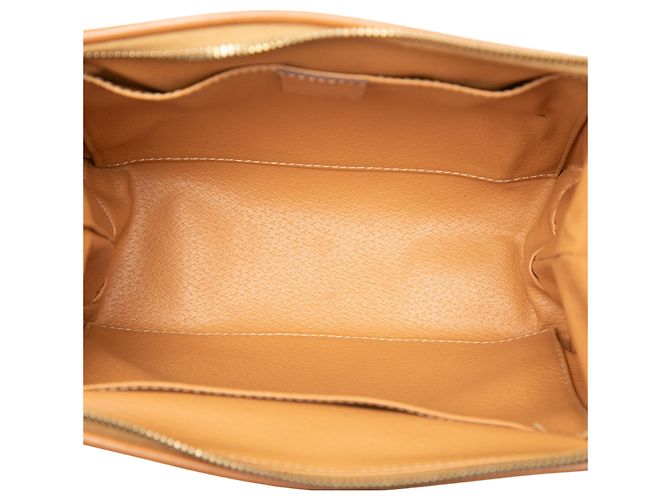 Céline Neceser Celine Brown Macadam Coated Canvas Castaño - vista 4